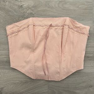 Pink corset